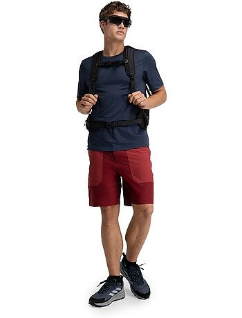 T-shirt randonnée manches courtes homme randonnée homme scout marine