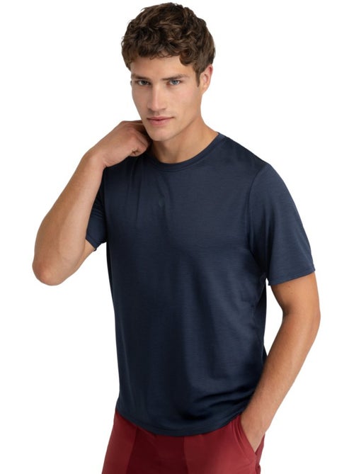 T-shirt randonnée manches courtes homme randonnée homme scout marine - Kiabi T-shirt randonnée manches courtes homme randonnée homme scout marine - Kiabi
