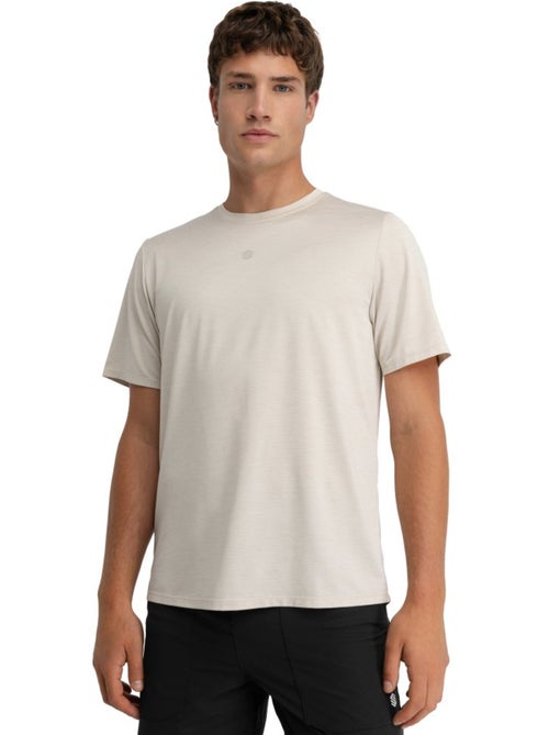 T-shirt randonnée manches courtes homme randonnée homme scout sand - Kiabi T-shirt randonnée manches courtes homme randonnée homme scout sand - Kiabi