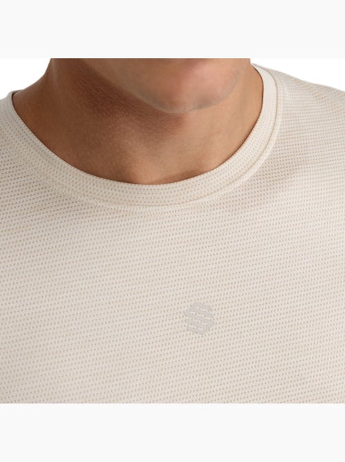 T-shirt randonnée manches courtes homme randonnée homme scout sand - Kiabi T-shirt randonnée manches courtes homme randonnée homme scout sand - Kiabi