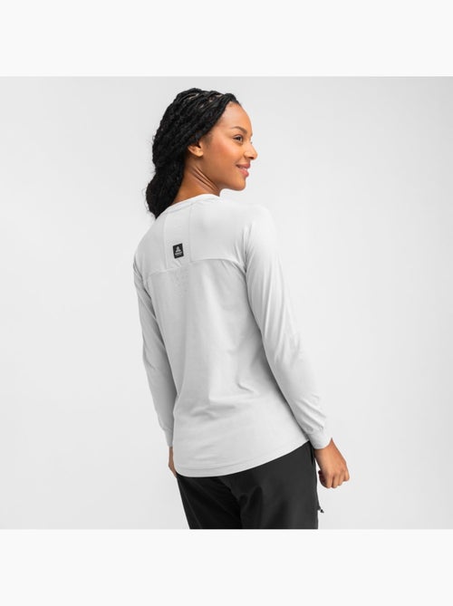 T-shirt randonnée manches longues femme randonnée femme ascend - Kiabi T-shirt randonnée manches longues femme randonnée femme ascend - Kiabi