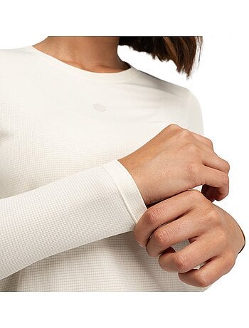 T-shirt randonnée manches longues femme randonnée femme wander sand