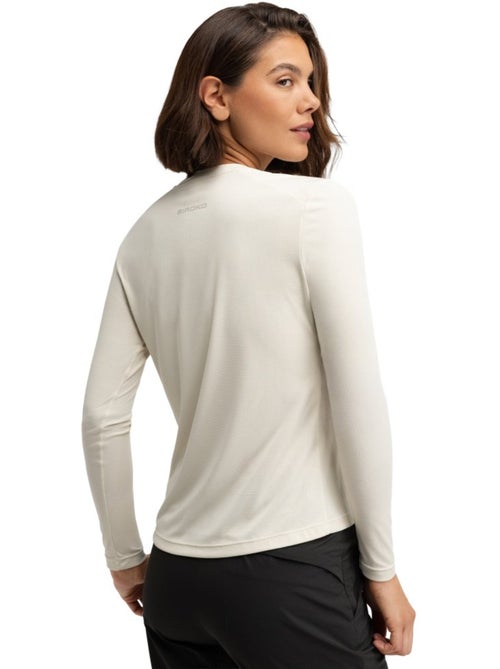 T-shirt randonnée manches longues femme randonnée femme wander sand - Kiabi T-shirt randonnée manches longues femme randonnée femme wander sand - Kiabi