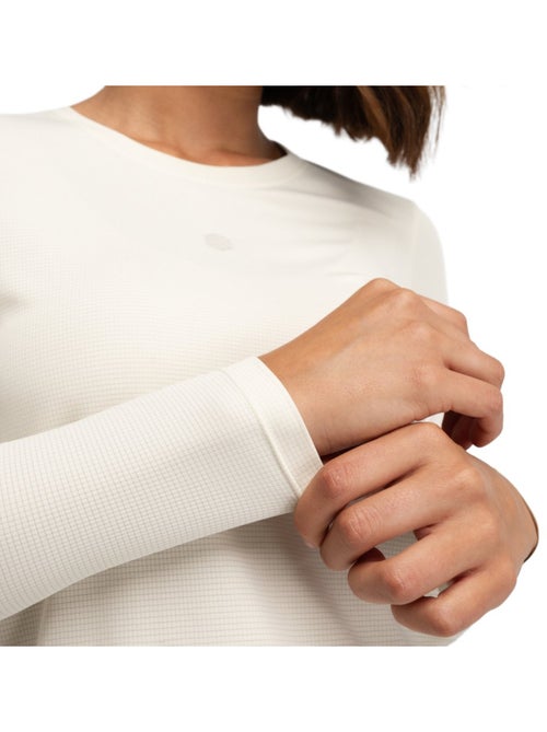 T-shirt randonnée manches longues femme randonnée femme wander sand - Kiabi T-shirt randonnée manches longues femme randonnée femme wander sand - Kiabi