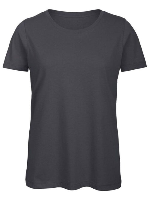 T-shirt ras du cou en coton biologique - b and c - Kiabi