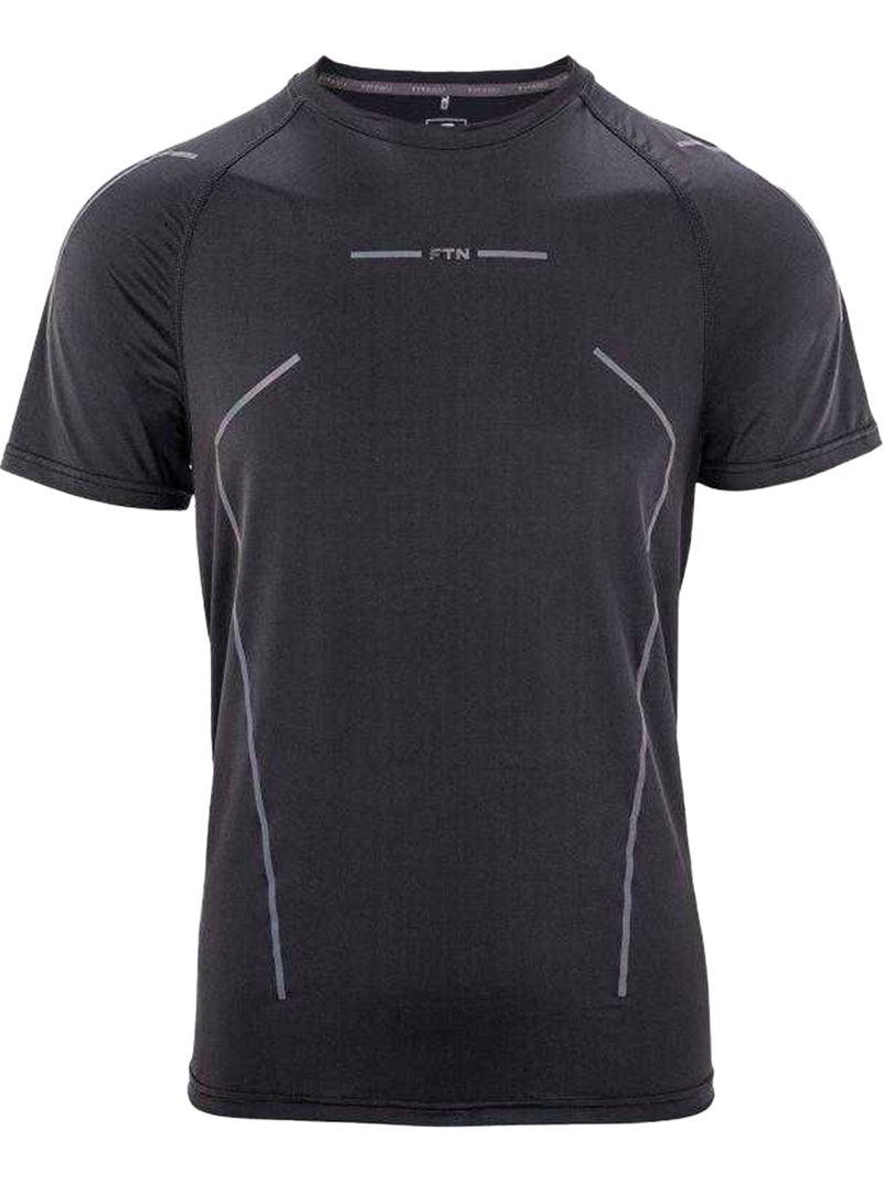 T-shirt ratus - fitanu Noir - Kiabi
