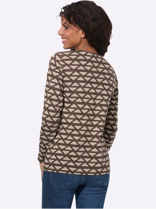 T-shirt rayé à encolure ronde - taille standard - witt - Kiabi T-shirt rayé à encolure ronde - taille standard - witt - Kiabi