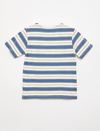 T-shirt rayé à manches courtes