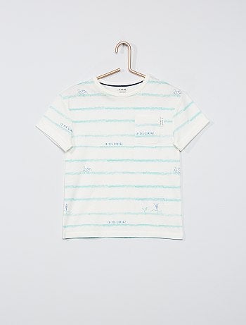 T-shirt rayé éco-conçu