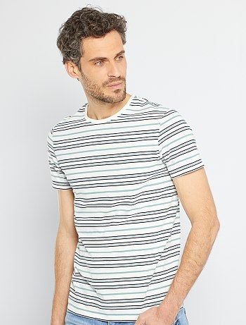 T-shirt rayé éco-conçu