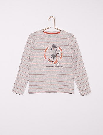 T-shirt rayé éco-conçu