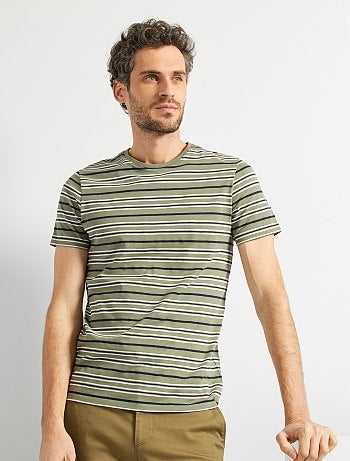 T-shirt rayé éco-conçu