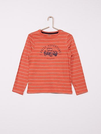 T-shirt rayé éco-conçu