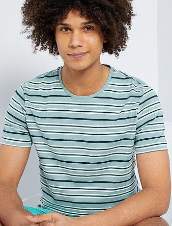 T-shirt rayé éco-conçu