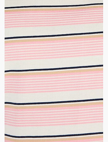 T-shirt rayé en pur coton - Happy D. by Damart