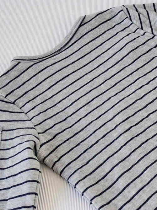 T SHIRT RAYE LOOK RENTREE - Kiabi