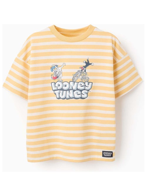 T-shirt Rayé 'Looney Tunes' - Kiabi