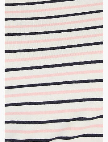 T-shirt rayé maille interlock - Happy D. by Damart