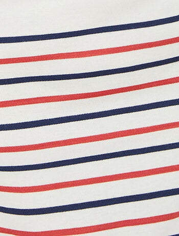 T-shirt rayé maille interlock - Happy D. by Damart