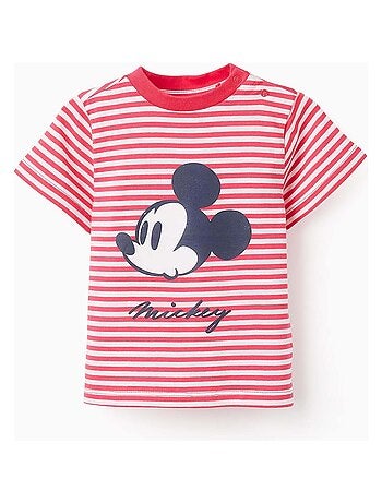 T-shirt Rayé Mickey