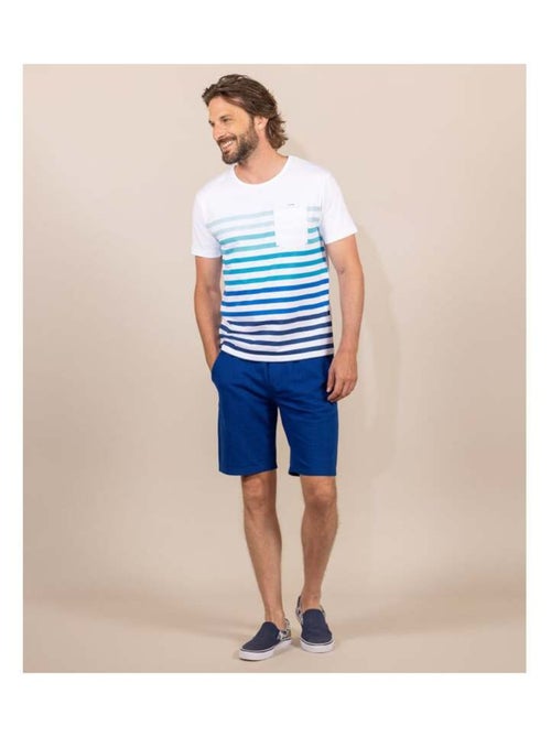 T-shirt rayé Sommet de l'Océan Homme - Kiabi