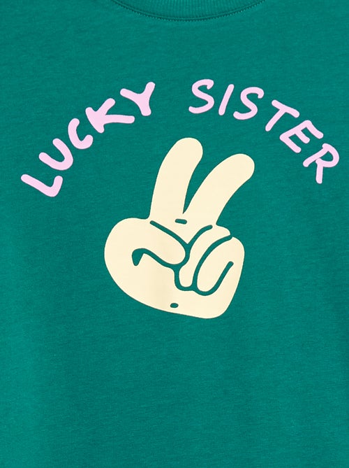 T-shirt rayure en coton - Kiabi