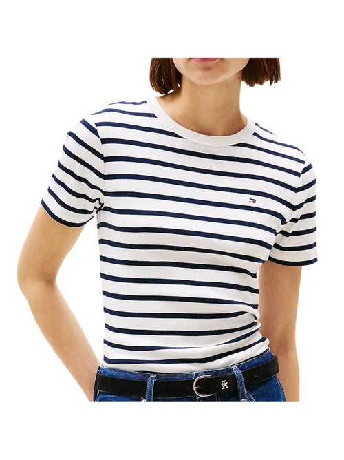 T-shirt Rayures Femme Tommy Hilfiger - Kiabi