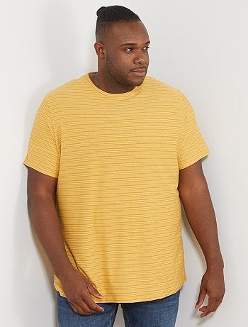 T-shirt rayures jacquard