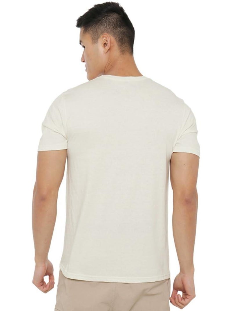 T-shirt razor crest - la guerre des étoiles: the mandalorian Blanc Beige - Kiabi