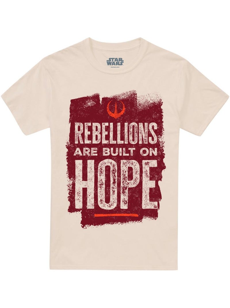 T-shirt rebellions are built on hope - la guerre des étoiles: andor Beige - Kiabi