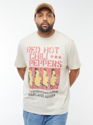 T-shirt 'Red hot chili Peppers' manches courtes