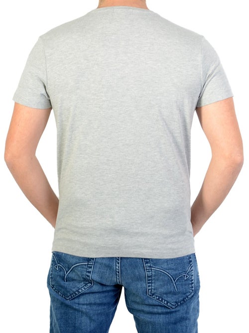 T-shirt Redskins Warrin Calder Grey Chine - Kiabi