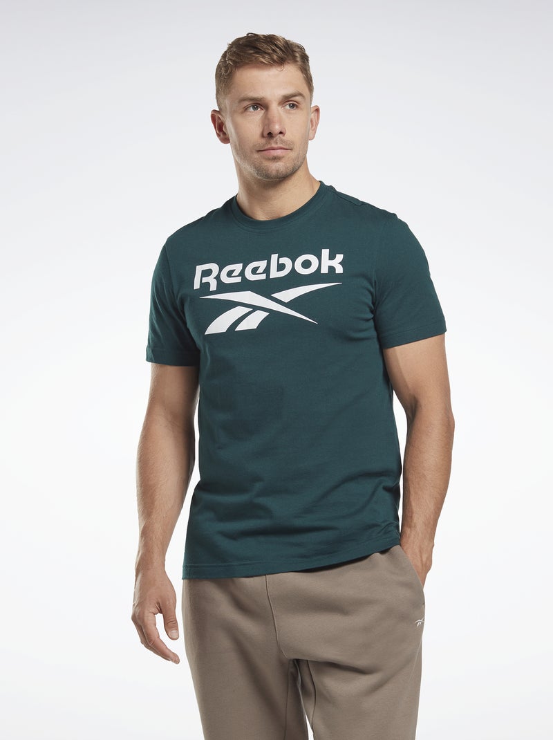 T-shirt 'Reebok' Vert - Kiabi