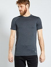 reebok t shirt homme or