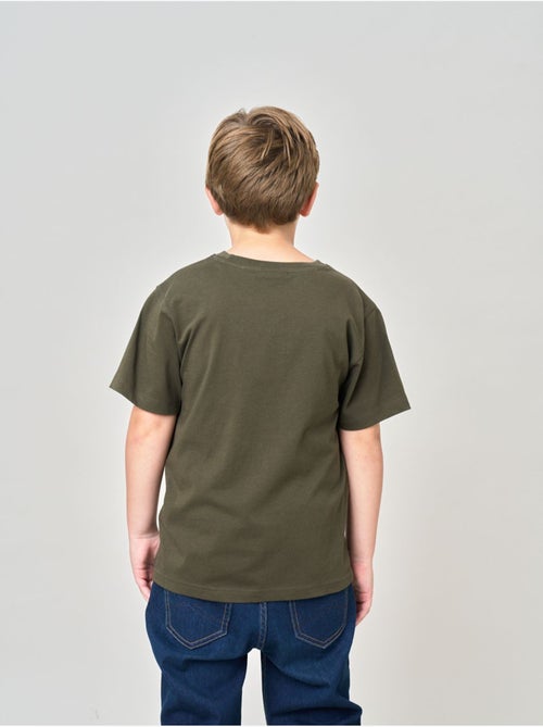 T-shirt regular garçon en 100% coton jersey avec imprimé en relief 'deeluxe' - Kiabi T-shirt regular garçon en 100% coton jersey avec imprimé en relief 'deeluxe' - Kiabi