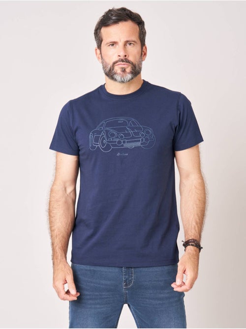T-shirt regular homme en 100% coton avec imprimé en relief 'Deeluxe' - Kiabi