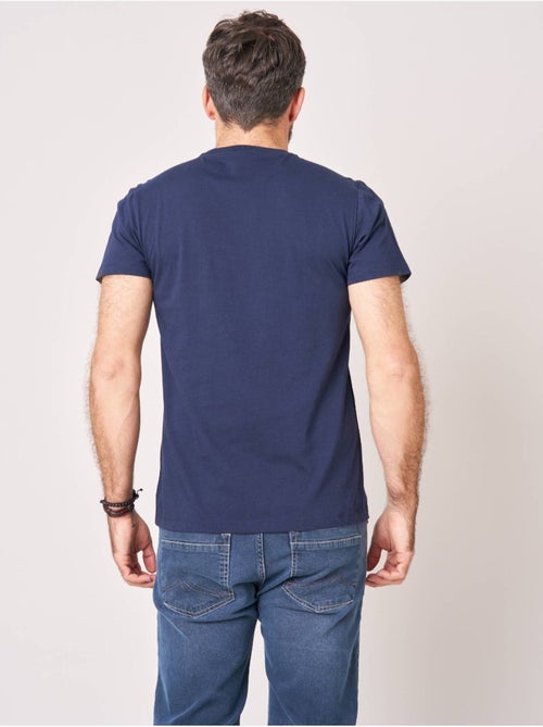 T-shirt regular homme en 100% coton avec imprimé en relief 'Deeluxe' - Kiabi