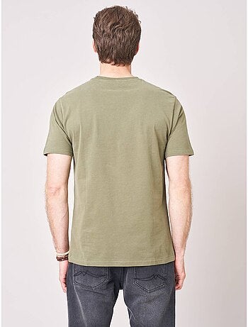 T-shirt regular homme en 100% coton avec imprimé scooter vintage 'deeluxe'