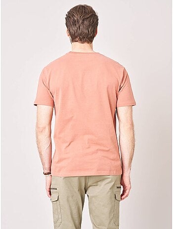 T-shirt regular homme en 100% coton avec imprimé scooter vintage 'deeluxe'