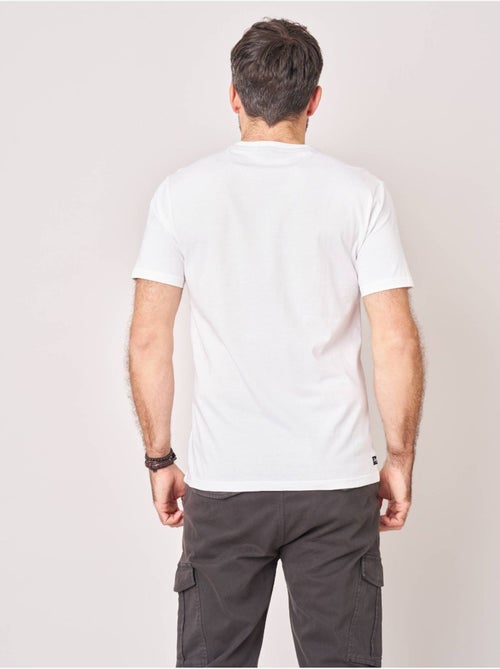 T-shirt regular homme en 100% coton imprimé moto 'Deeluxe' - Kiabi