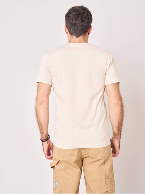 T-shirt regular homme en 100% coton imprimé ours sur canapé 'Deeluxe' - Kiabi