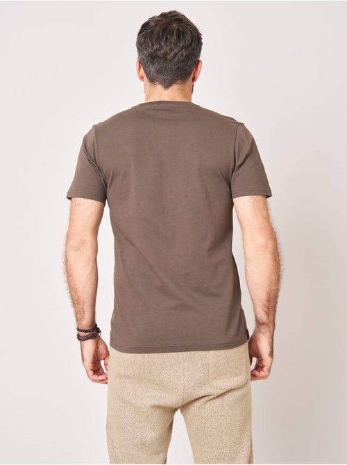 T-shirt regular homme en 100% coton imprimé ours sur canapé 'Deeluxe' - Kiabi