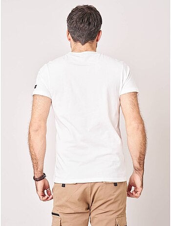 T-shirt regular homme en 100% coton imprimé voiture vintage 'Deeluxe'