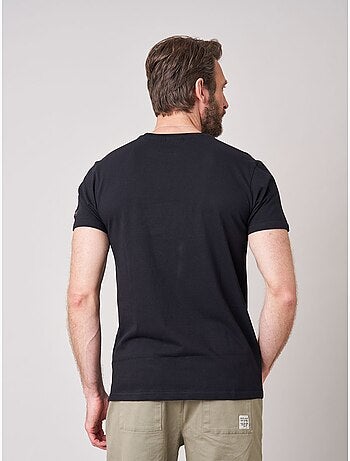 T-shirt regular homme en 100% coton imprimé voiture vintage 'deeluxe'
