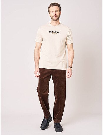 T-shirt regular homme en 100% coton jersey 'Deeluxe'