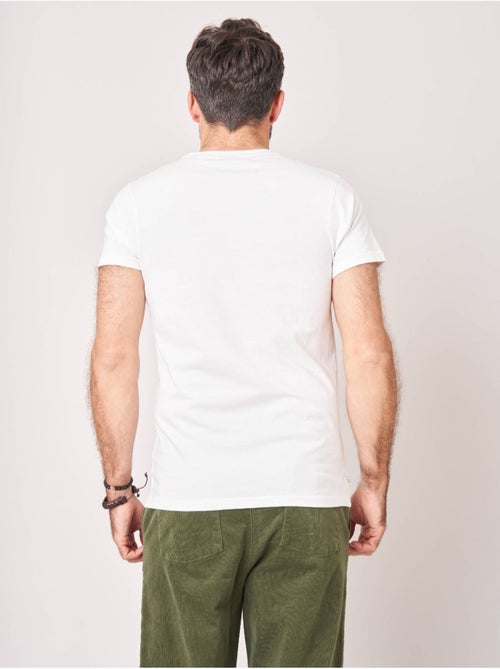 T-shirt regular homme en 100% coton jersey imprimé ours 'Deeluxe' - Kiabi