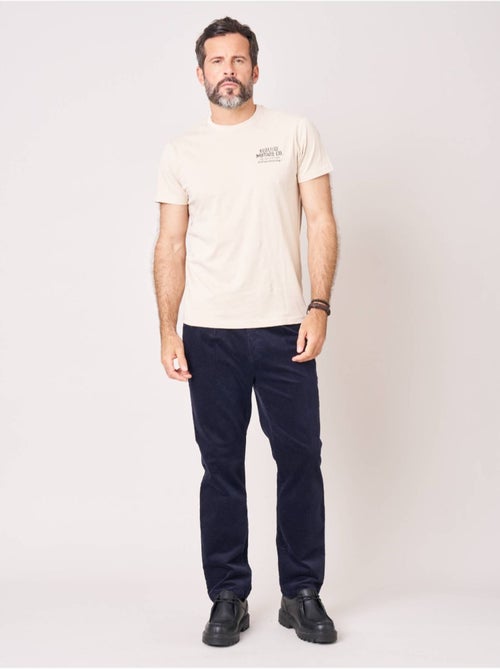 T-shirt regular homme imprimé moto vintage 'Deeluxe' - Kiabi