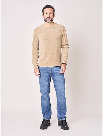 T-shirt regular homme uni 'deeluxe'