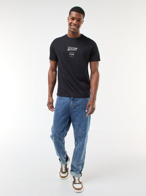 T-shirt 'Retour vers le futur' imprimé recto/verso - Kiabi
