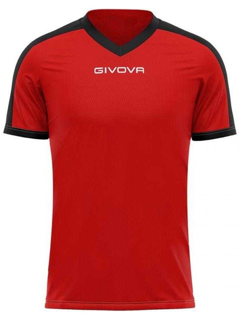 T-shirt revolution - givova Noir Rouge - Kiabi